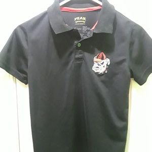 Kid's UGA collared shirt.